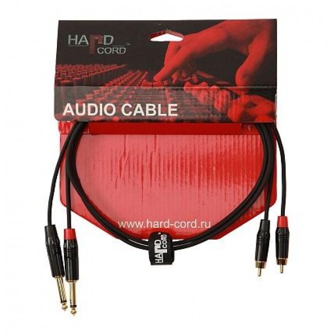 Шнуры JACK-RCA HARDCORD AMS-15 93628